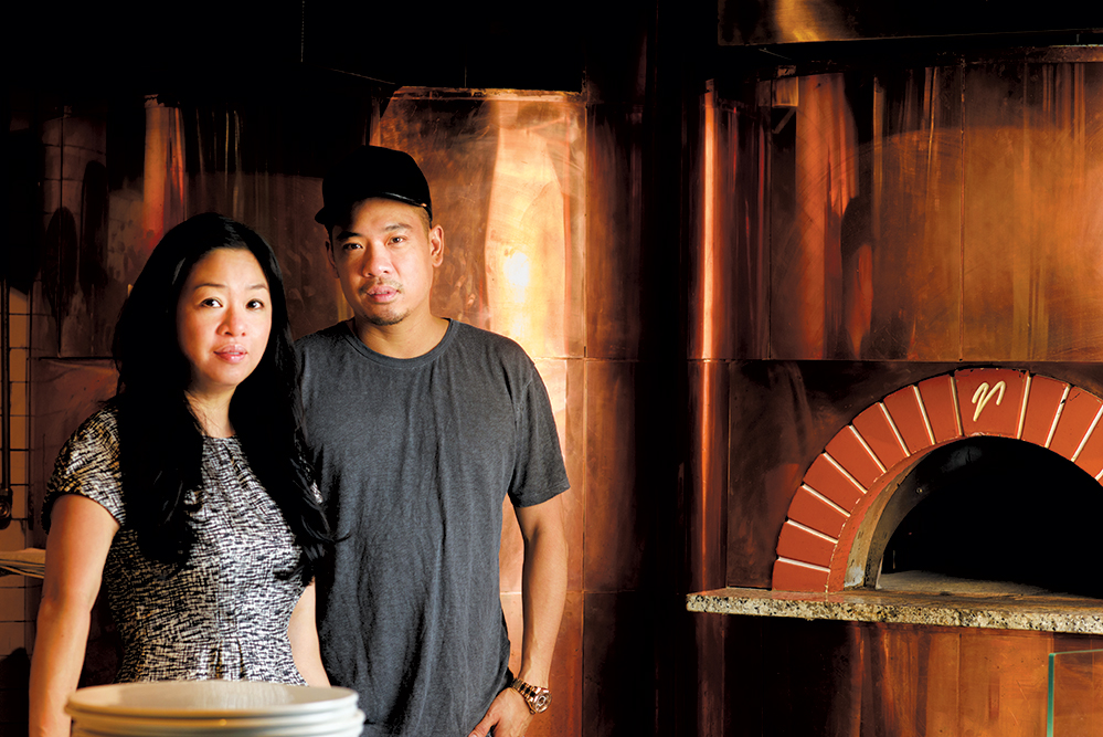 Candice Suen Sieber and Aaron Suen